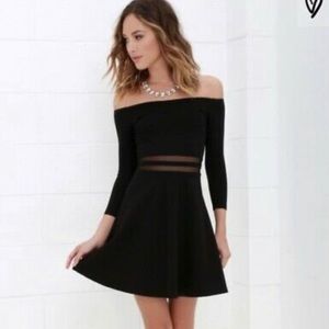 Lulus Yes to the Mesh Dress - Black